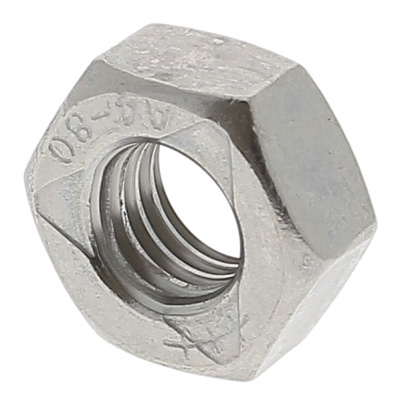 All Steel Lock Nut, A4 Stainless Steel, DIN 980