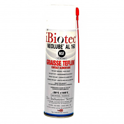 Anti-wear and anti-corrosion lubricant, water resistant stainless steel Neolube Al 160 Aerosol 650ml