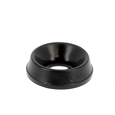 Solid Countersunk Washer, Black Polyamide, NFE 27619