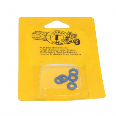 Blister pack of 5 Washers, M Series AG3 OA, Blue