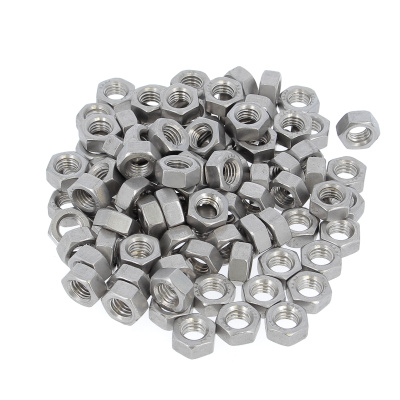 Sachet de 100 Écrous Hu M10 Inox A2 DIN 934