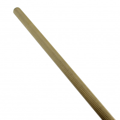 Threaded Rod, P60 OA Yellow Aluminium, DIN 975