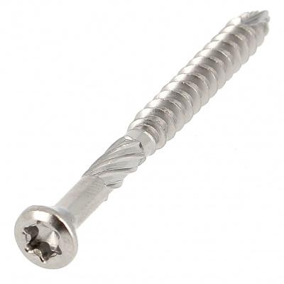 Special hard and exotic wood Stainless steel Hexalobular Raised Countersunk head screws