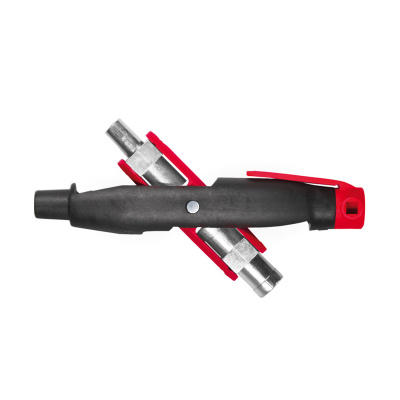 Electrical Universal Switch cabinet key in pen form, square, triangular, double bit