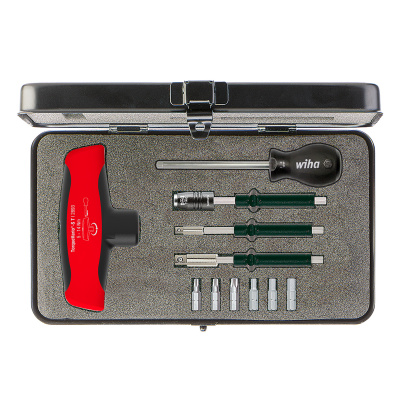 T Handle TorqueVario Mechatronic - ST plus Screwdriver set - 11 pieces