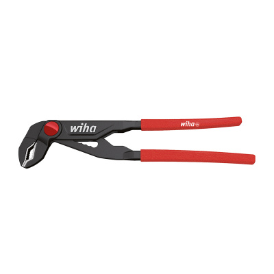 Classic water pump pliers with push button adjustment