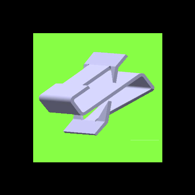 S Clip Double