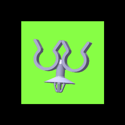 Swivel Clips For 2 Tubes
