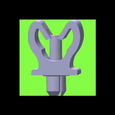 Drive Rivet Clips For 1 Tube