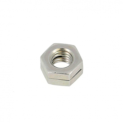 ESN H100 Nut, White Zinc Steel