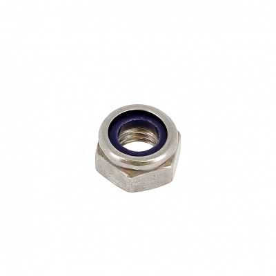 Nylstop Nut, A2 Stainless Steel, DIN 985