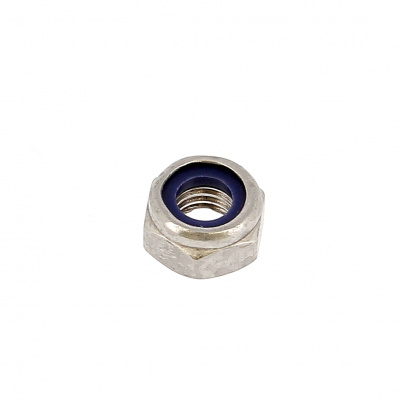 Nylstop Nut, A4 Stainless Steel, DIN 985
