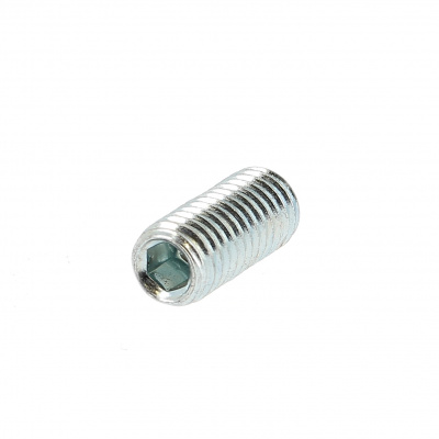 STHC POINTEAU M8X8 Z.BLANC DIN 914