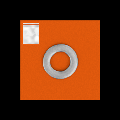 Assorted Flat Washers Pack Medium size