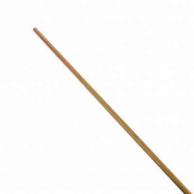Threaded Rod, Yellow Zinc 4.6 Steel, DIN 975