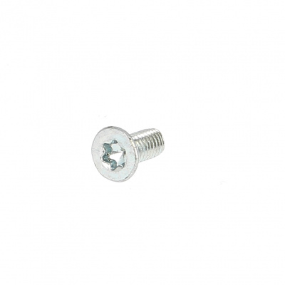 Thread-forming, Countersunk Torx Head, White Zinc Steel, DIN 7500M