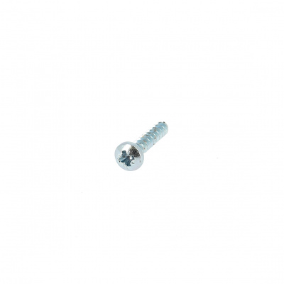 Eco-Syn for Pozidriv Button Head, Thermoplastic, White Zinc Steel