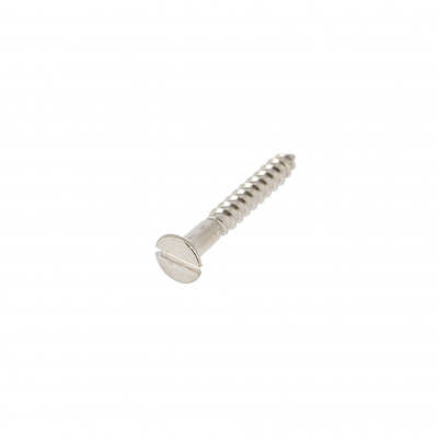 Slotted Countersunk Head Wood Screw, A4 Stainless Steel, DIN 97