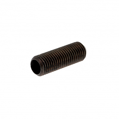 Flat Point, Black 14.9 Steel, DIN 913, 125 Thread