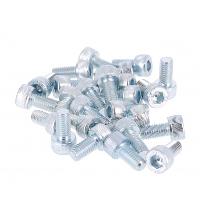 White 8.8 Zinc Steel