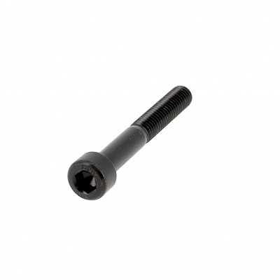Hex Socket Round Head Screw, Black 8.8 Steel, Partially Threaded, DIN 912