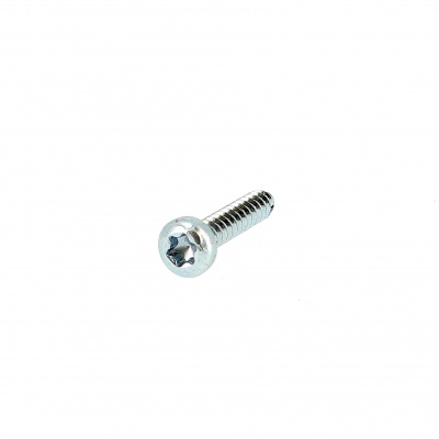 Torx Pan Button Head Sheet Metal Screw, White Zinc Steel215