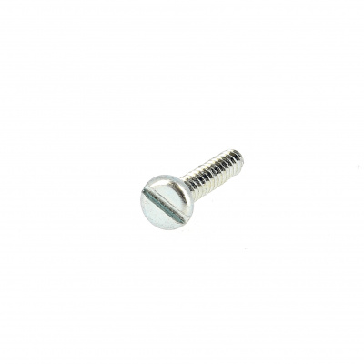 Pan Head Sheet Metal Screw, White Zinc Steel, DIN 7971