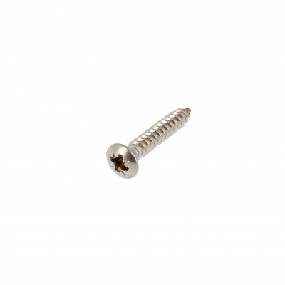 Raised Countersunk Head Sheet Metal Screw, A2 Stainless Steel, DIN 7983