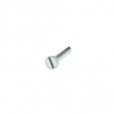Countersunk Head Sheet Metal Screw, White Zinc Steel, DIN 7972