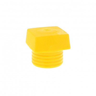 Safety Soft hammer , yellow medium hard square face