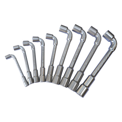Angled open Socket Wrenches Set, 9 pieces
