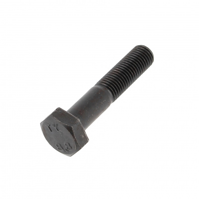 Black 8.8 Steel, Partially Threaded, DIN 960 - 125 Thread